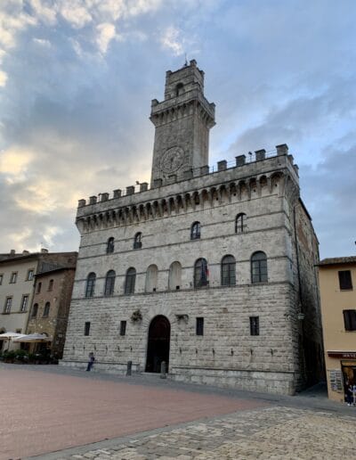 Palazzo Comunale in Montepulciano Italy