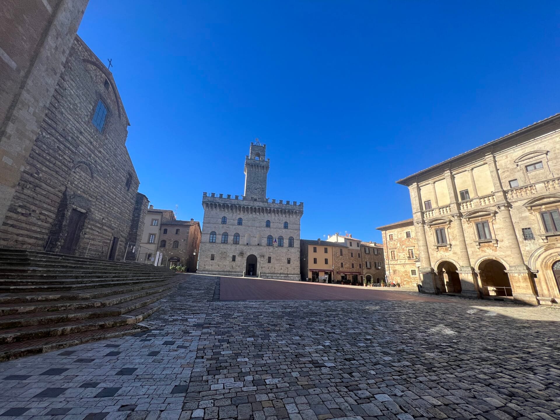 Piazza Grande Montepulciano Italy
